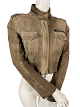 Charger l&#39;image dans la galerie, Blouson en daim Twin-set Simona Barbieri taille 40
