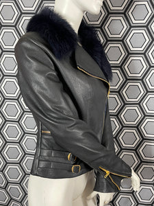 Blouson en cuir Paul Smith taille 36