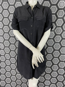 Robe chemise Equipment en soie taille 36