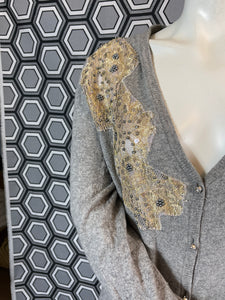 Cardigan Manoush brodé taille 40