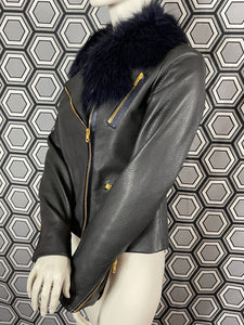 Blouson en cuir Paul Smith taille 36