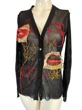 Charger l'image dans la galerie, Cardigan mesh Jean Paul Gaultier taille 38
