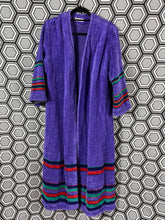 Charger l&#39;image dans la galerie, Peignoir vintage Lanvin taille 38/40
