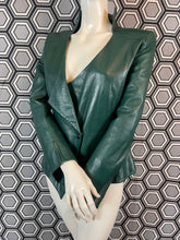Charger l'image dans la galerie, Veste vintage en cuir Thierry Mugler taille 38
