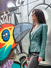 Charger l'image dans la galerie, Veste vintage en cuir Thierry Mugler taille 38
