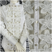 Charger l&#39;image dans la galerie, Chemise dentelle Anne Fontaine taille 36
