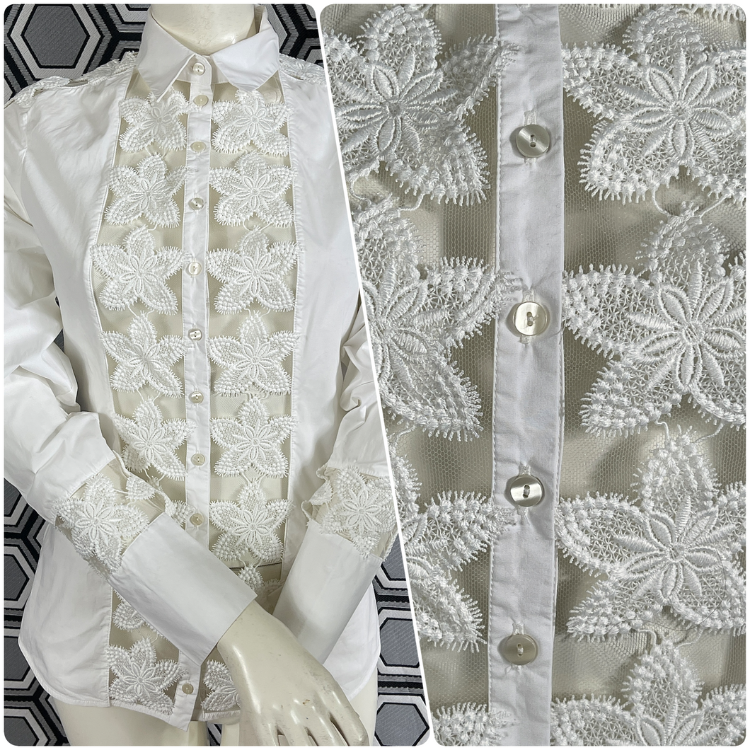 Chemise dentelle Anne Fontaine taille 36