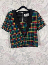 Charger l&#39;image dans la galerie, Haut tartan Jean Charles de Castelbajac taille 36

