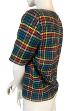 Charger l&#39;image dans la galerie, Haut tartan Jean Charles de Castelbajac taille 36
