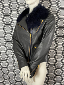 Blouson en cuir Paul Smith taille 36