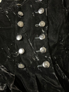 Manteau en velours Armand Ventilo taille 40