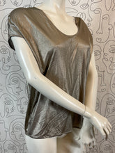 Charger l&#39;image dans la galerie, Haut en lamé Jil Sander taille 38

