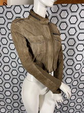 Charger l&#39;image dans la galerie, Blouson en daim Twin-set Simona Barbieri taille 40

