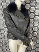 Charger l&#39;image dans la galerie, Blouson en cuir Paul Smith taille 36
