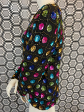 Charger l'image dans la galerie, Veste à sequins vintage taille 40
