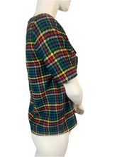 Charger l&#39;image dans la galerie, Haut tartan Jean Charles de Castelbajac taille 36
