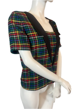 Charger l&#39;image dans la galerie, Haut tartan Jean Charles de Castelbajac taille 36
