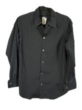 Charger l&#39;image dans la galerie, Chemise noire Yohji Yamamoto taille 40
