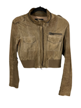 Charger l&#39;image dans la galerie, Blouson en daim Twin-set Simona Barbieri taille 40
