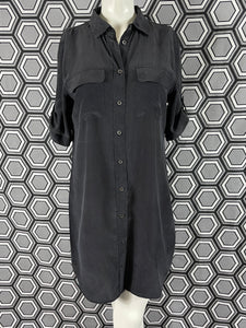 Robe chemise Equipment en soie taille 36