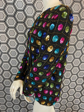 Charger l'image dans la galerie, Veste à sequins vintage taille 40
