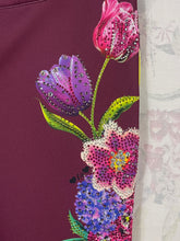 Charger l&#39;image dans la galerie, Incroyable pantalon strass Gai Mattiolo taille 38
