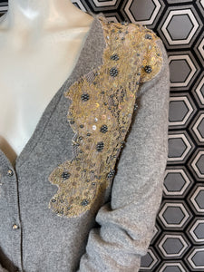 Cardigan Manoush brodé taille 40