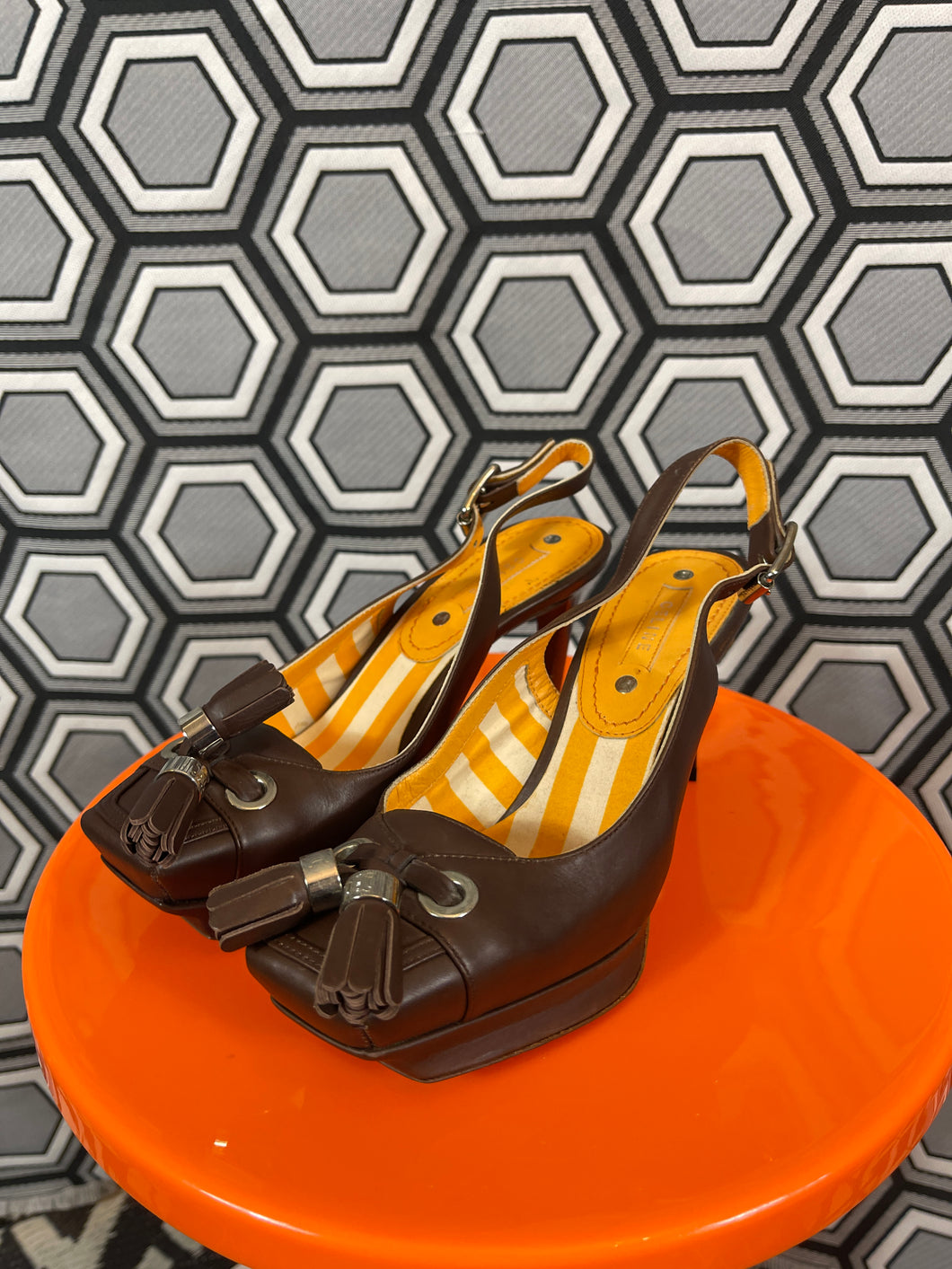 Paire d’escarpins vintage Céline pointure 36 1/2 neufs