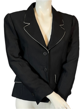 Charger l'image dans la galerie, Veste noire et blanche Lolita Lempicka taille 42
