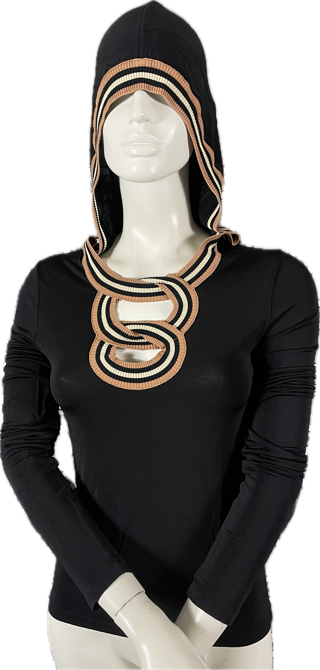 Haut à capuche Jean Paul Gaultier taille 36