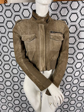 Charger l&#39;image dans la galerie, Blouson en daim Twin-set Simona Barbieri taille 40
