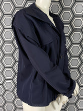 Charger l'image dans la galerie, Veste bleu marine à capuche Yohji Yamamoto taille 38
