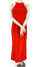 Charger l&#39;image dans la galerie, Robe longue rouge Yves Saint Laurent rive gauche taille 40
