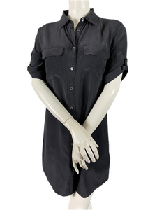 Robe chemise Equipment en soie taille 36