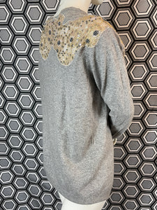 Cardigan Manoush brodé taille 40
