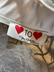 Bomber Gai Mattiolo argenté taille 38