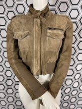 Charger l&#39;image dans la galerie, Blouson en daim Twin-set Simona Barbieri taille 40
