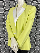 Charger l'image dans la galerie, Veste vert anis et col Blanc Just Cavalli taille 40
