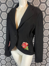 Charger l'image dans la galerie, Veste Lolita Lempicka fleurs brodées taille 44
