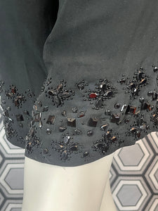 Bermuda Red Valentino brodé de perles taille 38