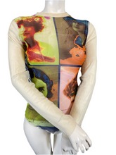 Charger l&#39;image dans la galerie, Haut mesh Jean Paul Gaultier soleil taille 38

