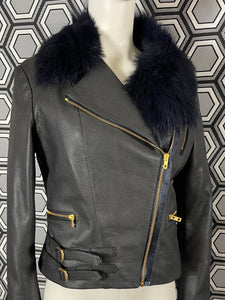 Blouson en cuir Paul Smith taille 36