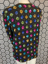 Charger l'image dans la galerie, Veste à sequins vintage taille 40
