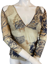 Charger l'image dans la galerie, Haut en mesh Roberto Cavalli taille 42
