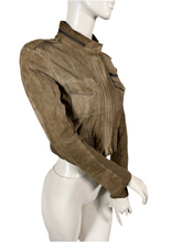 Charger l&#39;image dans la galerie, Blouson en daim Twin-set Simona Barbieri taille 40
