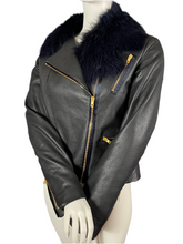 Charger l&#39;image dans la galerie, Blouson en cuir Paul Smith taille 36
