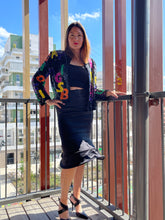 Charger l&#39;image dans la galerie, Incroyable veste à sequins vintage taille 40
