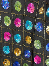 Charger l'image dans la galerie, Veste à sequins vintage taille 40
