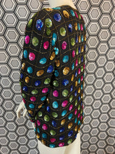 Charger l'image dans la galerie, Veste à sequins vintage taille 40

