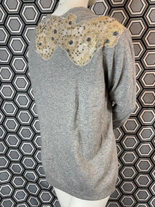 Cardigan Manoush brodé taille 40